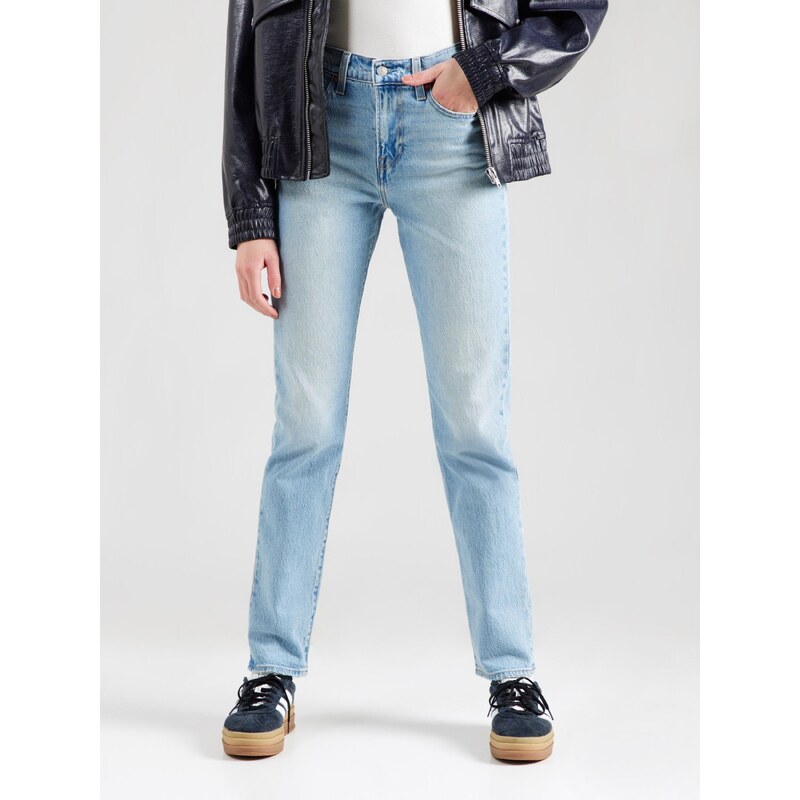 LEVI'S  Kavbojke 'Wedgie Slim Jeans' črn denim