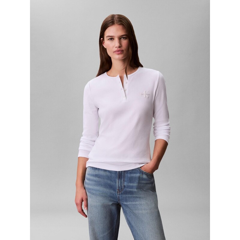 Calvin Klein Jeans Majica naravno bela