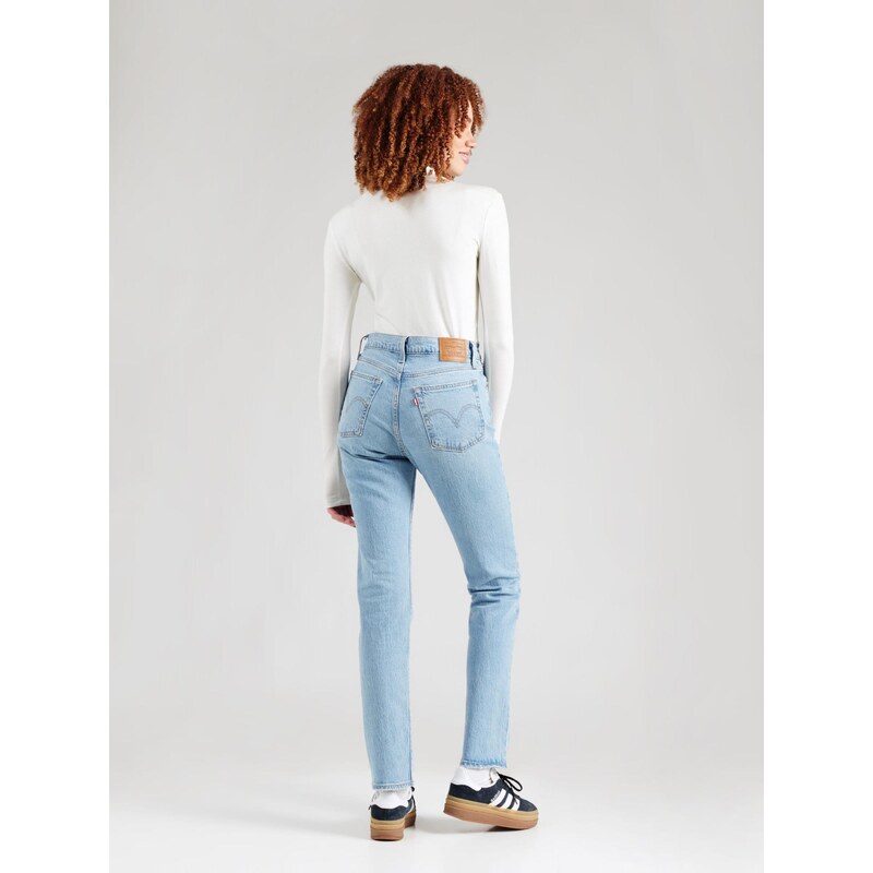 LEVI'S  Kavbojke 'Wedgie Slim Jeans' črn denim