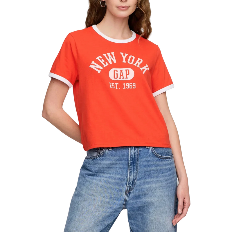 Majica GAP Logo Crop ženske