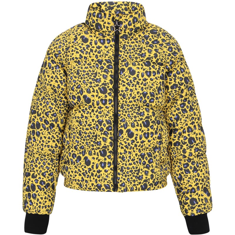 myMo ROCKS Zimska jakna svetlo modra / rumena / črna