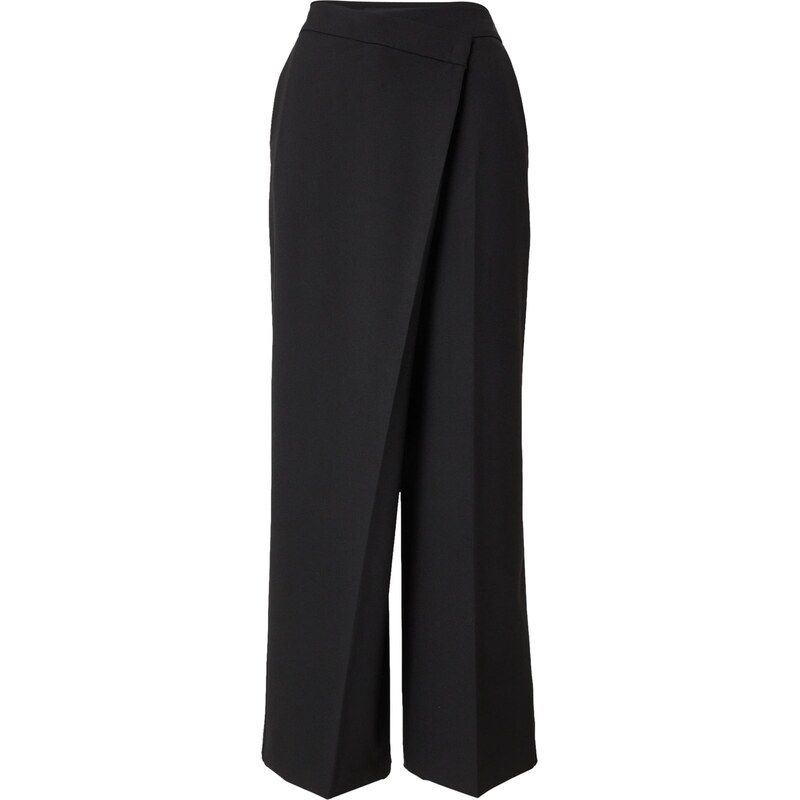 Karl Lagerfeld Hlače na rob črna