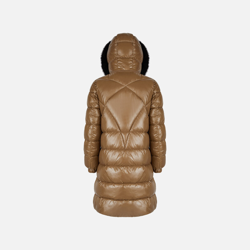 Rjava ženska parka Geox Backsie