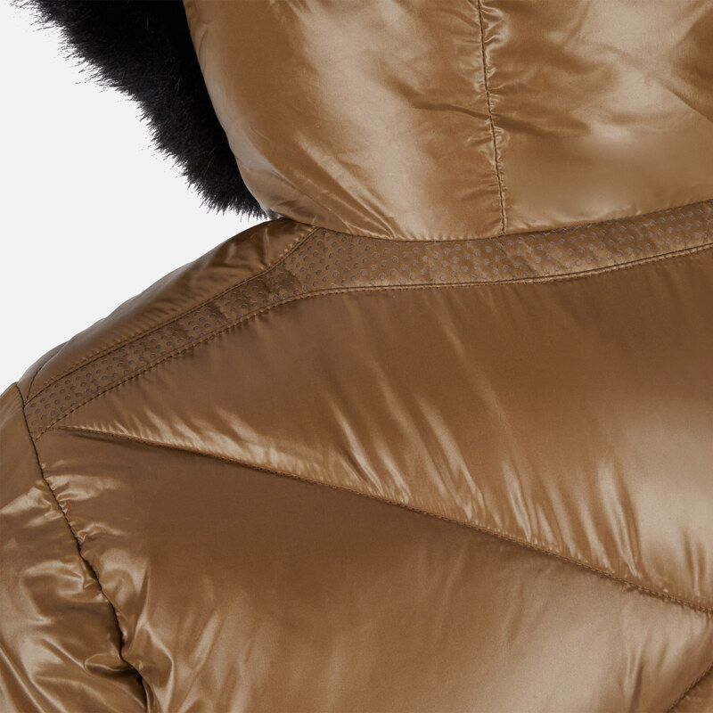 Rjava ženska parka Geox Backsie