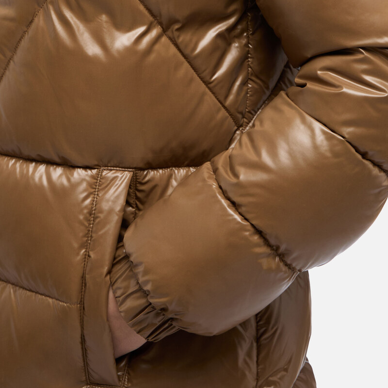 Rjava ženska parka Geox Backsie