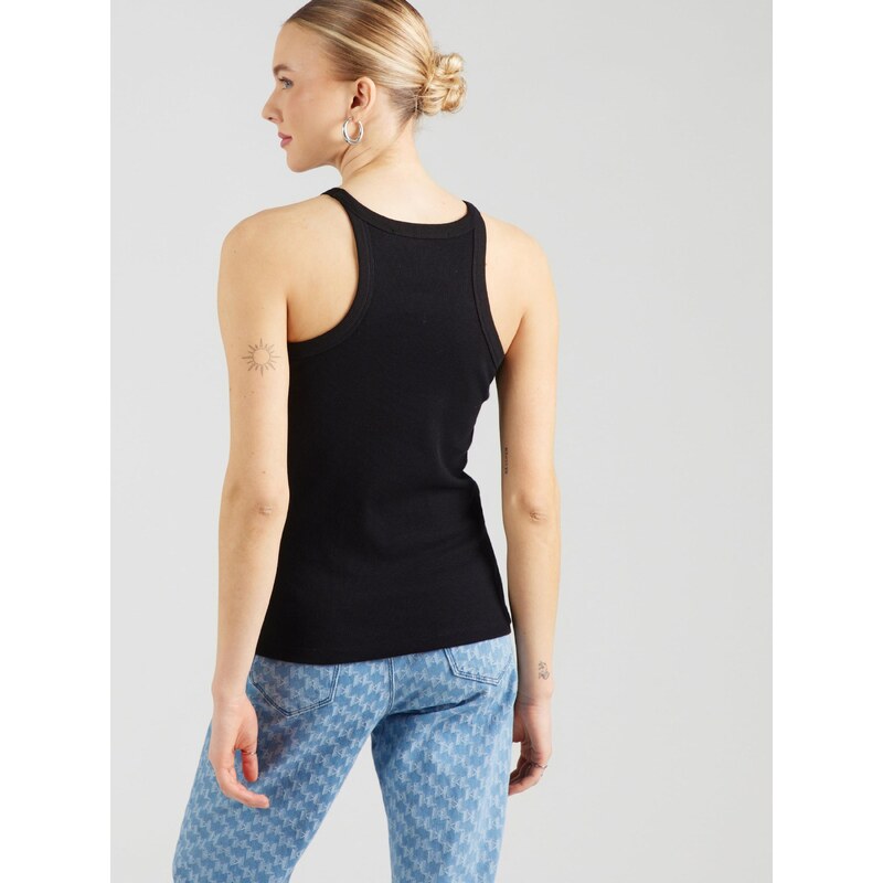 Karl Lagerfeld Top črna / bela