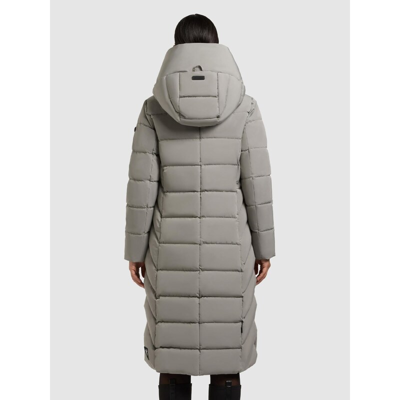 khujo Zimski plašč 'Tamke' svetlo siva