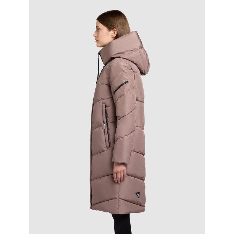 khujo Zimski plašč 'Jange' svetlo rjava