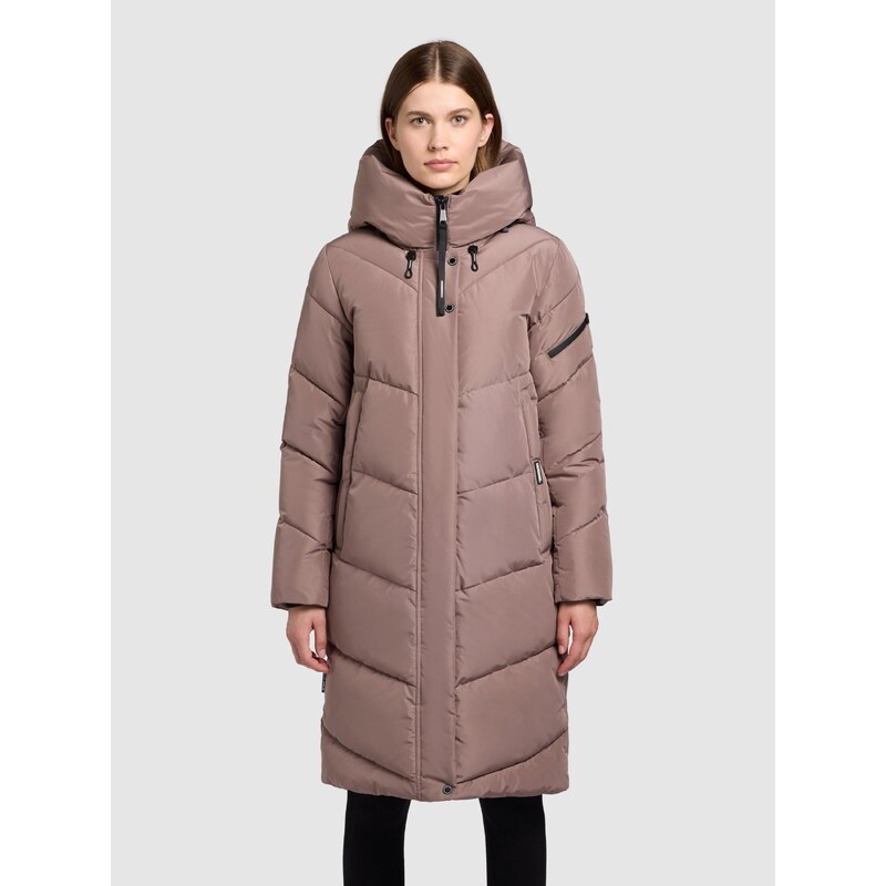 khujo Zimski plašč 'Jange' svetlo rjava