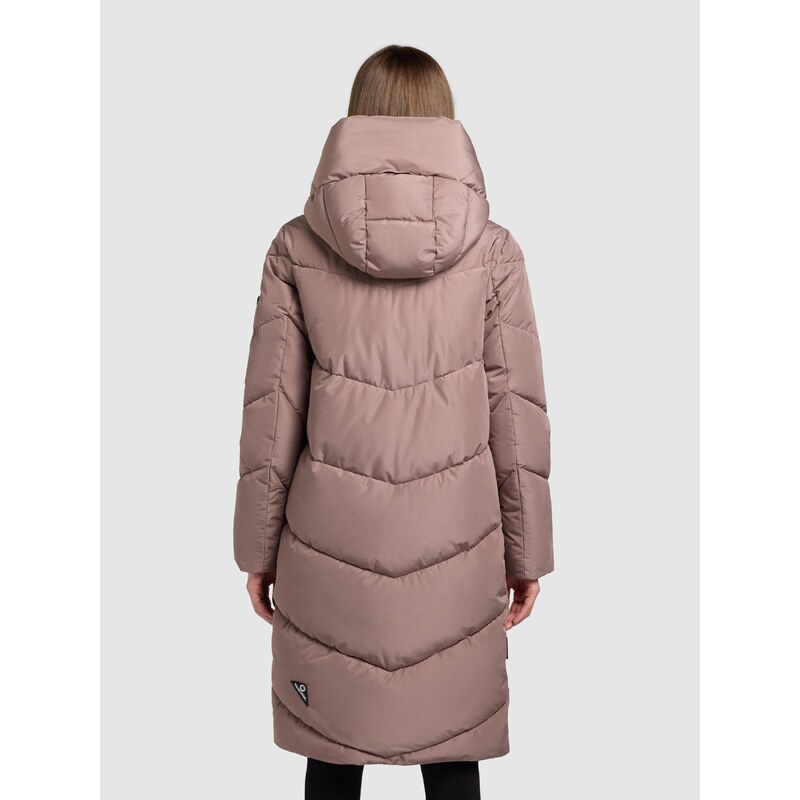 khujo Zimski plašč 'Jange' svetlo rjava