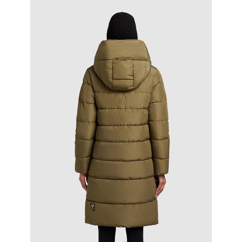 khujo Zimski plašč 'Jilias5' oliva / črna