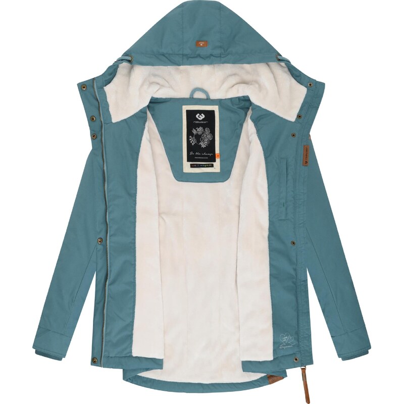 Ragwear Zimska jakna turkizna