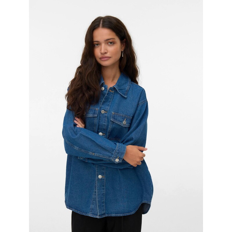 VERO MODA Bluza 'VMKIRSA' moder denim