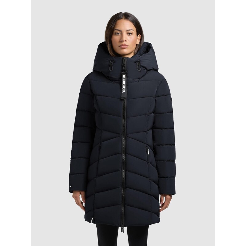 khujo Zimski plašč 'Dier' nočno modra