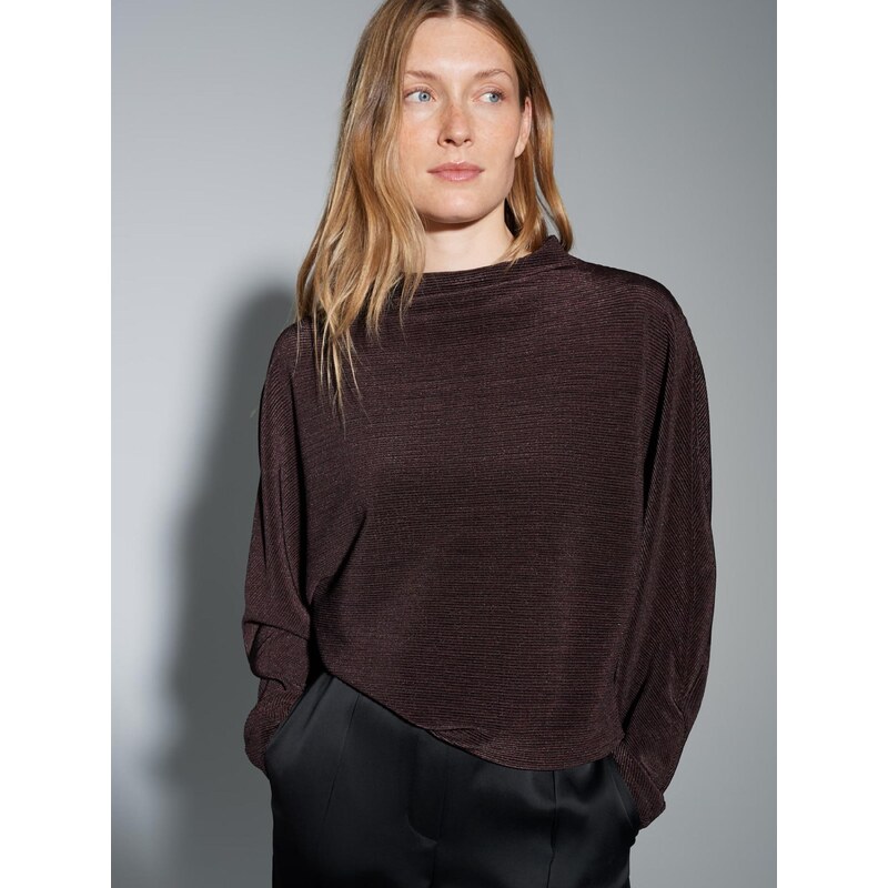 OPUS Majica 'Saglanz' temno liila