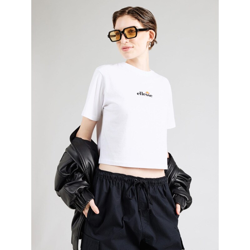 ELLESSE Majica 'Silinto 2' temno oranžna / rdeča / črna / bela