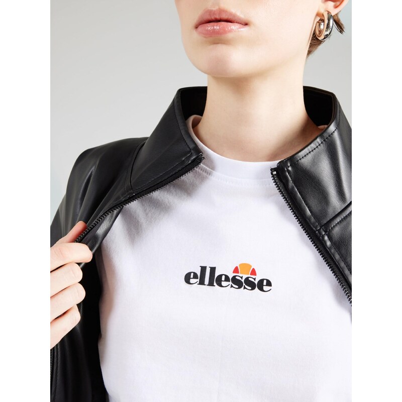 ELLESSE Majica 'Silinto 2' temno oranžna / rdeča / črna / bela