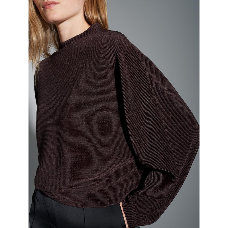 OPUS Majica 'Saglanz' temno liila