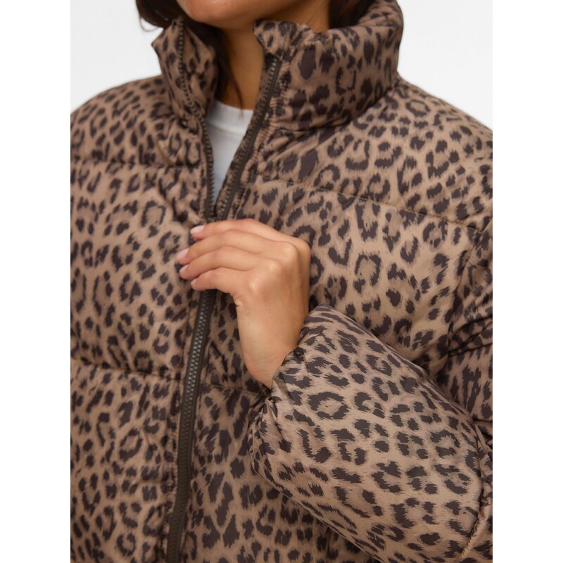 VERO MODA Prehodna jakna 'VMParda' temno bež / črna