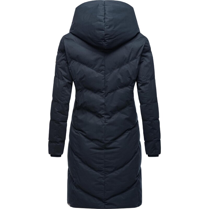 Ragwear Zimski plašč 'Natalka' mornarska / bela