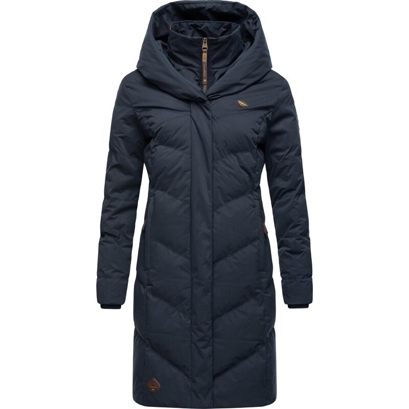 Ragwear Zimski plašč 'Natalka' mornarska / bela
