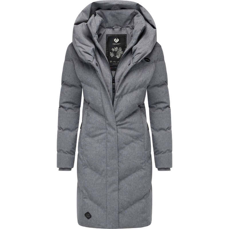 Ragwear Zimski plašč 'Natalka' srebrno-siva