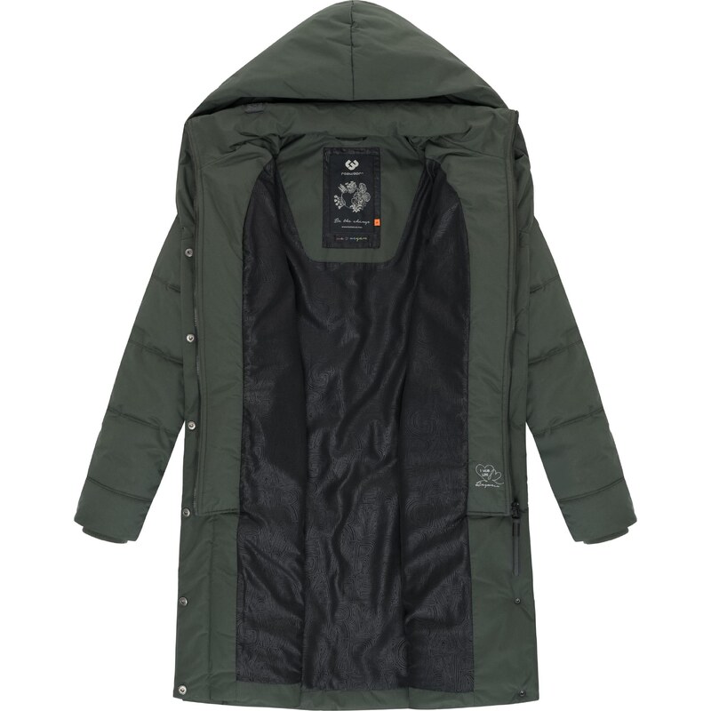 Ragwear Zimski plašč 'Natalka' temno zelena