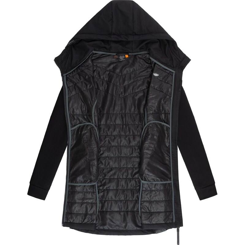 Ragwear Prehoden plašč 'Lucinda' črna