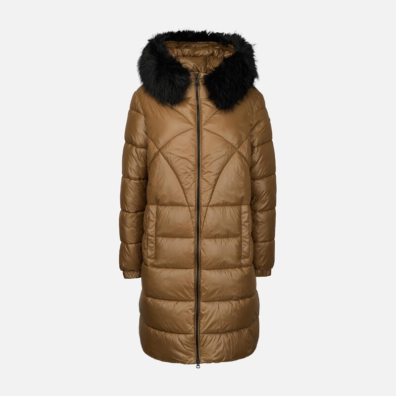 Rjava ženska parka Geox Backsie