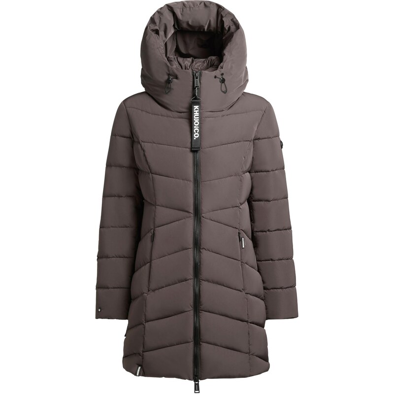khujo Zimski plašč 'Dier' temno siva