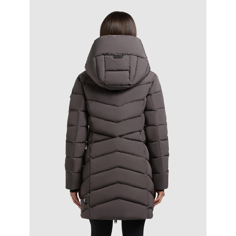 khujo Zimski plašč 'Dier' temno siva