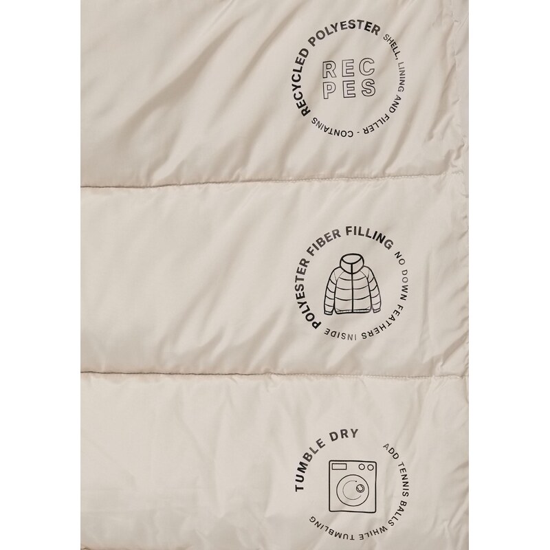 s.Oliver Zimski plašč bež / črna