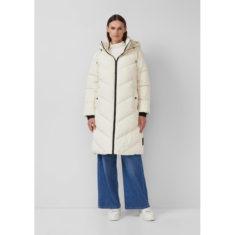 s.Oliver Zimski plašč bež / črna