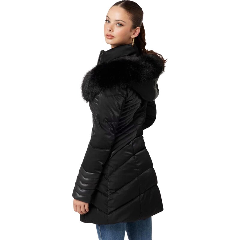 GUESS Zimski plašč 'NEW OXANA' črna