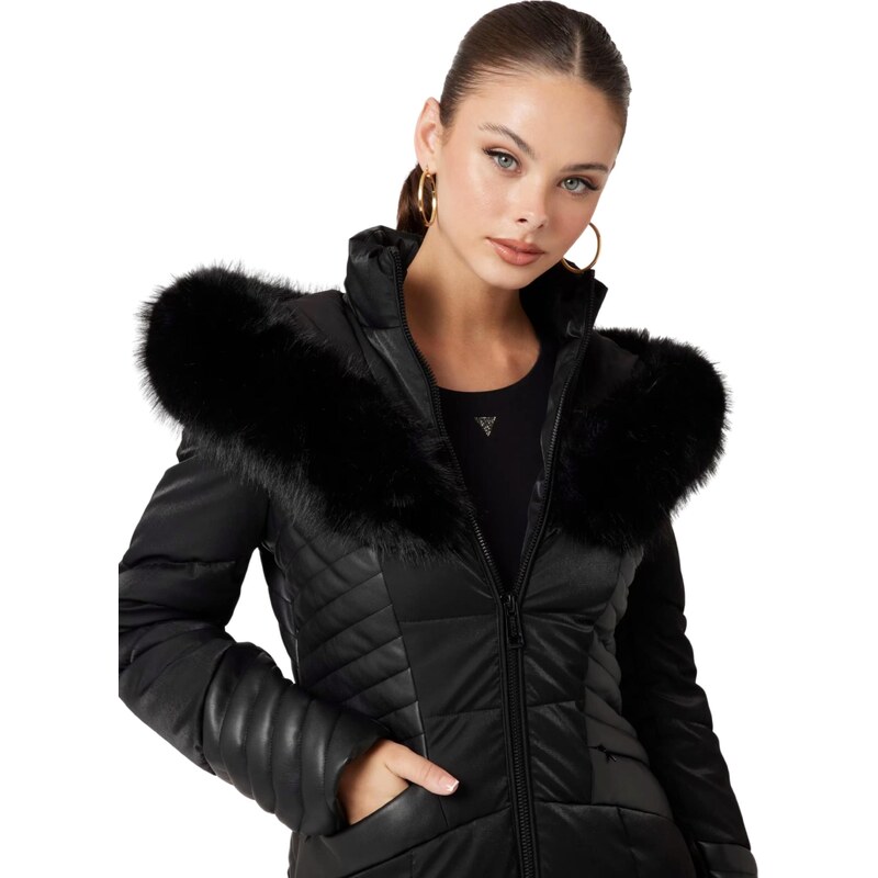 GUESS Zimski plašč 'NEW OXANA' črna