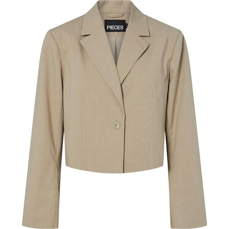 PIECES Blazer 'PCROSA' greige
