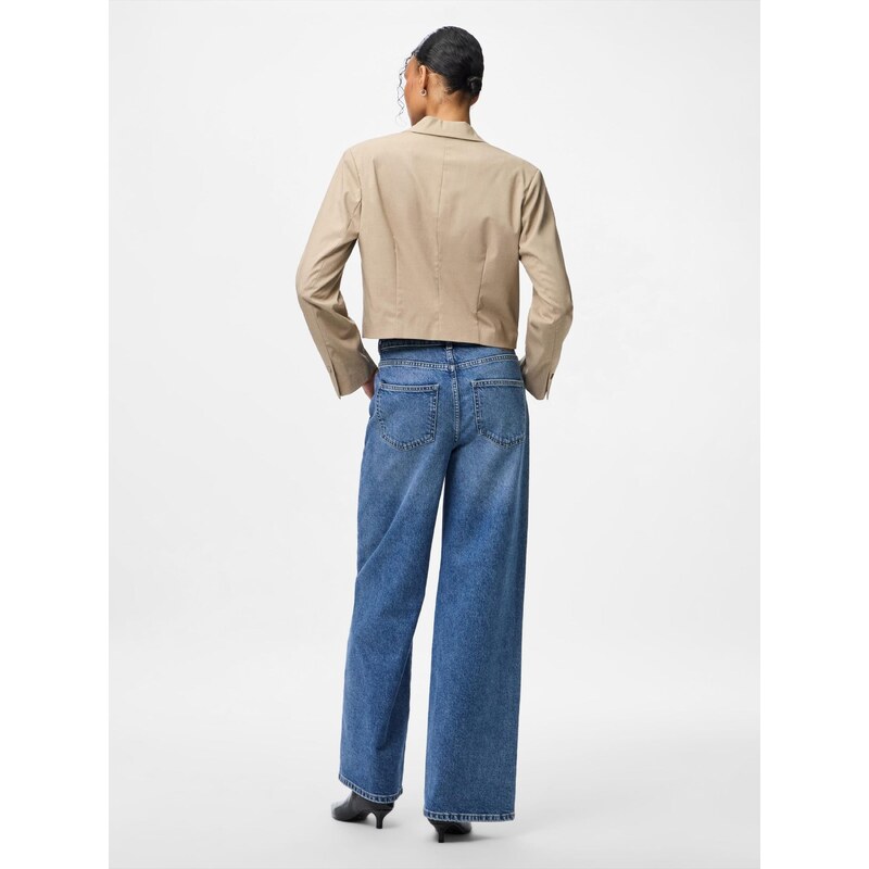 PIECES Blazer 'PCROSA' greige