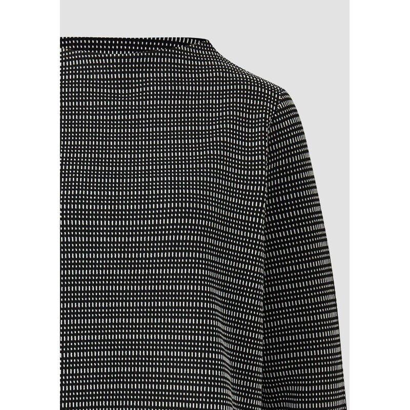 s.Oliver Majica črna / bela