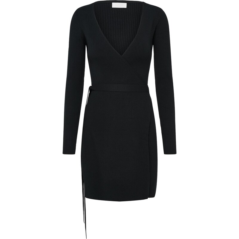 LeGer by Lena Gercke Pletena obleka 'Effie' črna