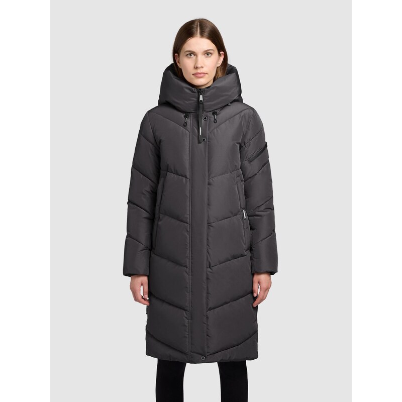 khujo Zimski plašč 'Jange' siva