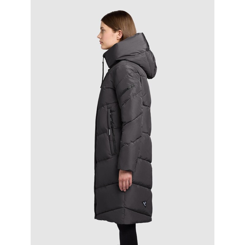 khujo Zimski plašč 'Jange' siva