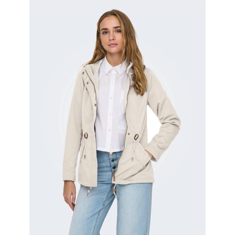 ONLY Prehodna jakna 'ONLLorca' kremna