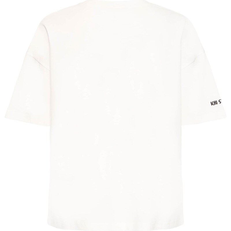 ICHI Majica 'IHNIMO' kremna / črna