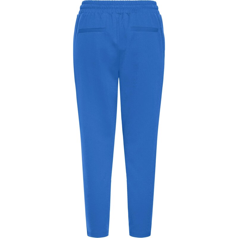 ICHI Hlače z naborki 'IHKATE' modra