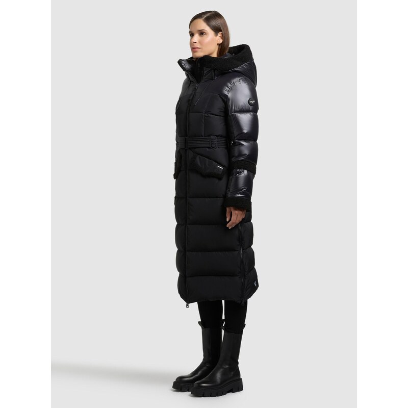 khujo Zimski plašč 'JULITA2' črna