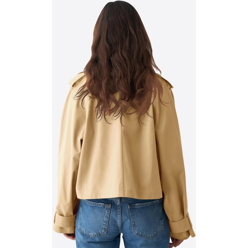 Imily Bela Prehoden plašč oliva