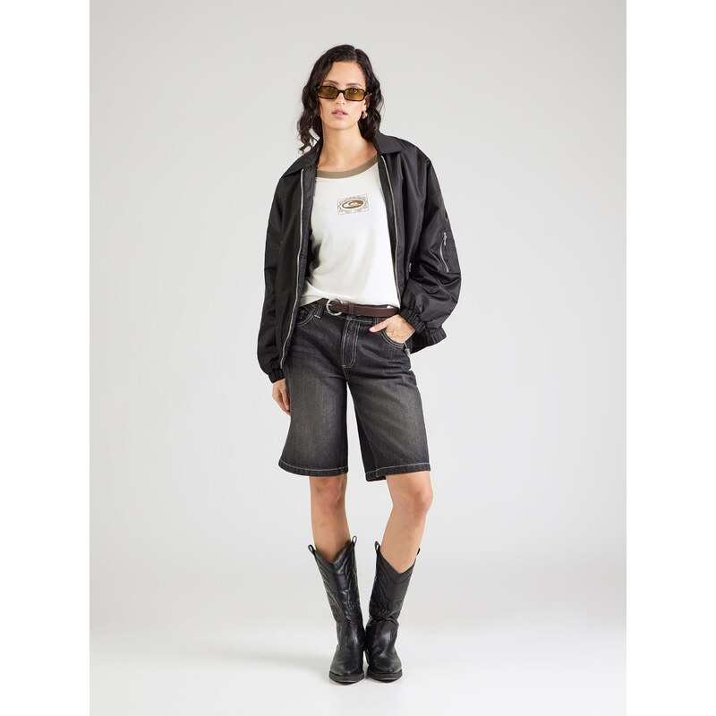 QUIKSILVER Majica 'RINGERTEESCREEN' rjava / bela