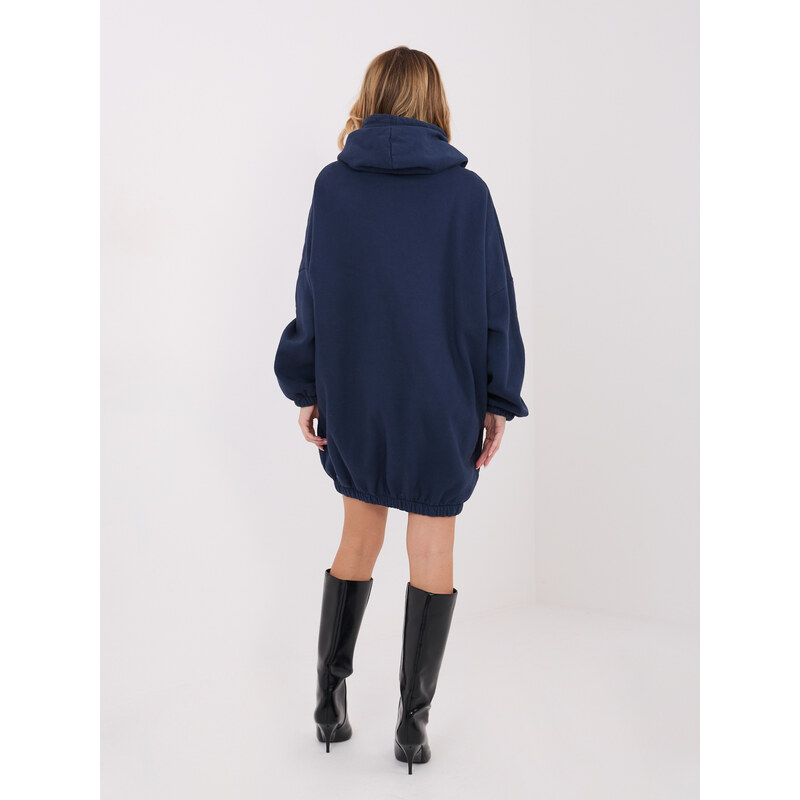 Factory Price Obleka s puloverjem v temno modri barvi