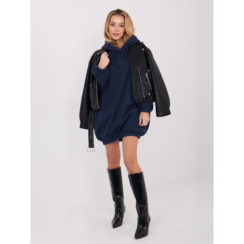 Factory Price Obleka s puloverjem v temno modri barvi