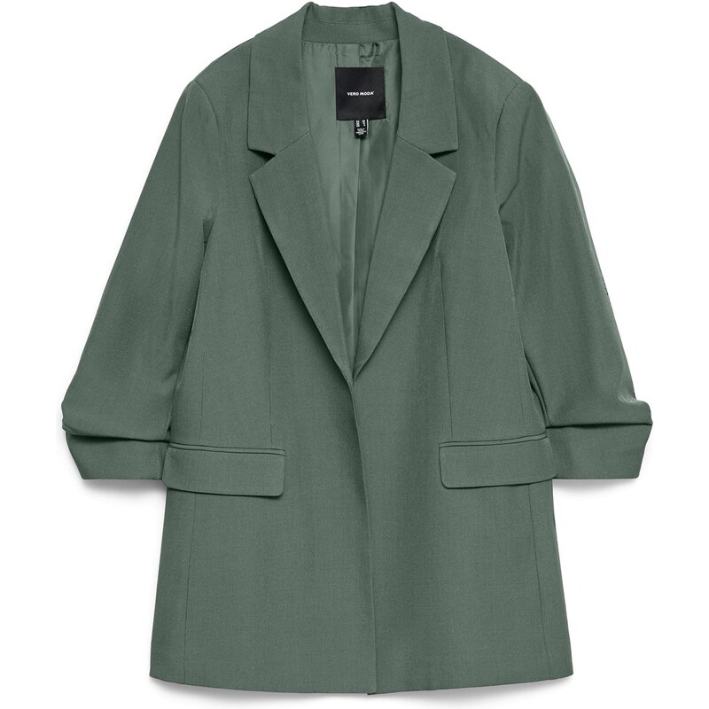 Vero Moda Tall Blazer 'VMGRACE TROIAN' temno zelena